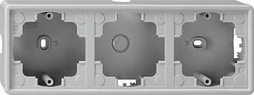 Surface mounted housing for flush mounted switching device  0063