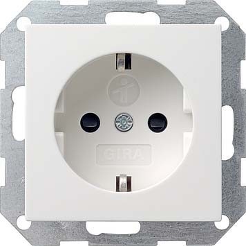 Socket outlet Protective contact 1 018303