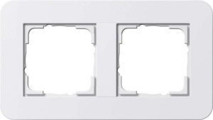 Cover frame for domestic switching devices  0212410