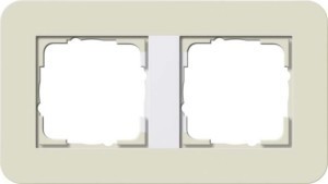 Cover frame for domestic switching devices  0212417