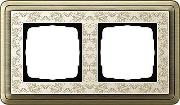 Cover frame for domestic switching devices 2 0212663