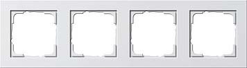 Cover frame for domestic switching devices 4 021422