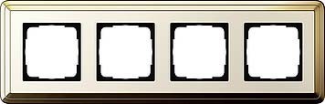 Cover frame for domestic switching devices 4 0214633