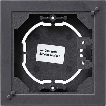 Surface mounted housing for flush mounted switching device  0219