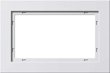 Cover frame for domestic switching devices 1 100122