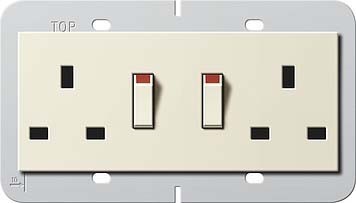 Socket outlet British Standard 1 278301