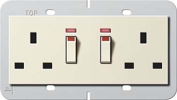 Socket outlet British Standard 1 278401