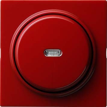 Push button Basic element with central cover plate Rocker 012043