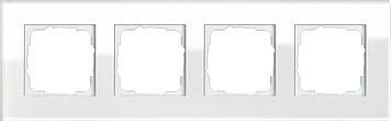 Cover frame for domestic switching devices 4 021412