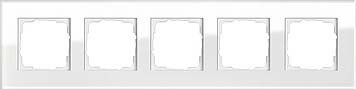 Cover frame for domestic switching devices 5 021512