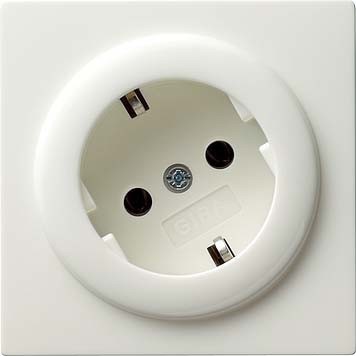 Socket outlet Protective contact 1 044840