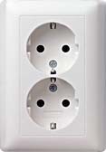 Socket outlet Protective contact 2 078803