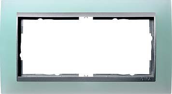 Cover frame for domestic switching devices 2 100251