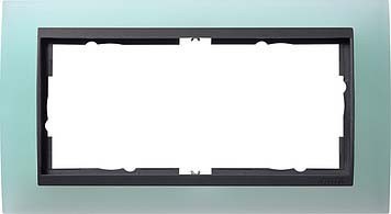 Cover frame for domestic switching devices 2 100285