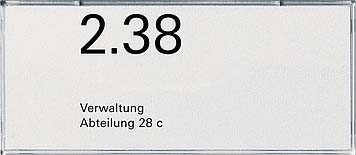 Labelling material for domestic switching devices  107200