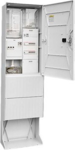 Meter cabinet equipped 1-story 1 1 02.00.0P1