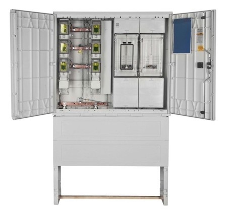 Meter cabinet equipped  03.W400.001