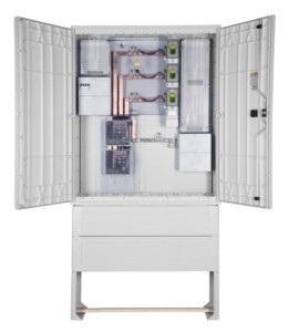 Meter cabinet equipped  25.W630.AR-01