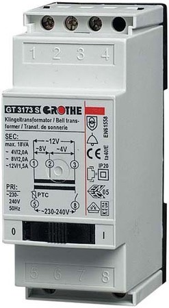Bell transformer 230 V 8 V 14211