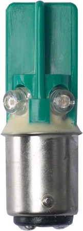 Single LED Green 24 V 38666