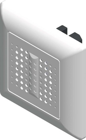 Alarm signal 40 mm White Plastic 43716