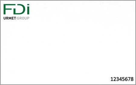 Electronic data medium for switchgear Card 74934