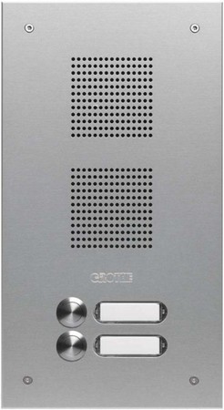 Doorbell panel 2 Aluminium Aluminium 78712