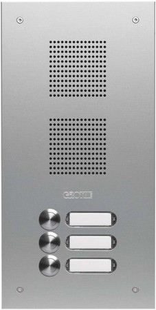 Doorbell panel 3 Aluminium Aluminium 78713