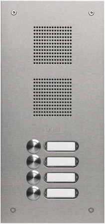 Doorbell panel 4 Stainless steel Stainless steel 78814