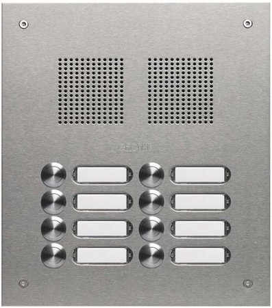 Doorbell panel 8 Stainless steel Stainless steel 78824