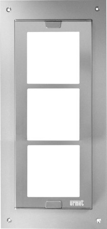 Mounting frame for door station 3 Aluminium 98452