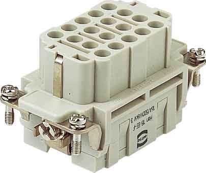 Contact insert for industrial connectors Bus 09320183101