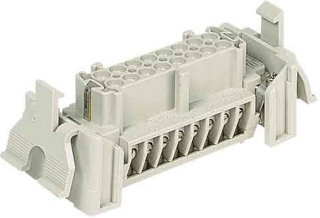 Contact insert holder for industrial connectors  09330009987