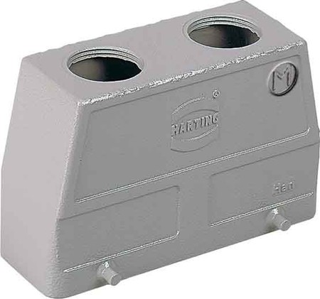 Housing for industrial connectors Rectangular 19300100465