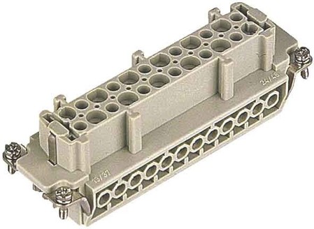 Contact insert for industrial connectors Bus 09330242711