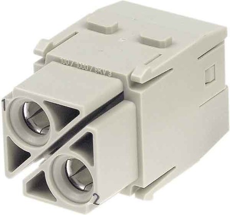 Contact insert for industrial connectors Bus 09140022702