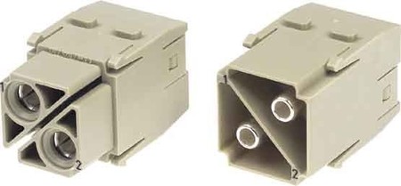 Contact insert for industrial connectors Pin 09140022653