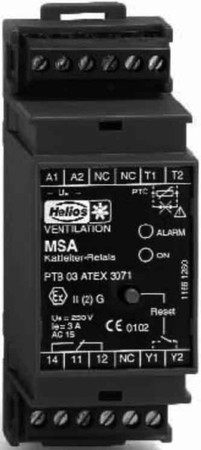 Temperature monitoring relay Screw connection 230 V 1289