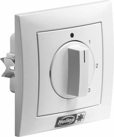 Speed controller Flush mounted (plaster) White 1598