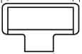 Mounting base and -element for cable ties 18 mm 13 mm 181-45029