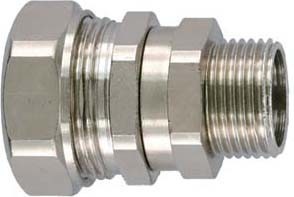 Screw connection for protective plastic hose 16 mm 166-41101