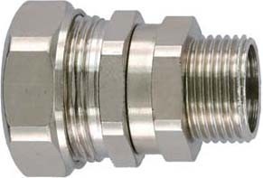 Screw connection for protective plastic hose 32 mm 166-41105