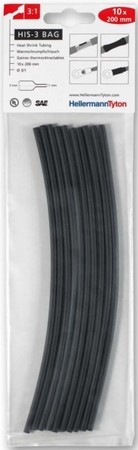 Heat-shrink tubing Thin-walled 3:1 3 mm 308-30312