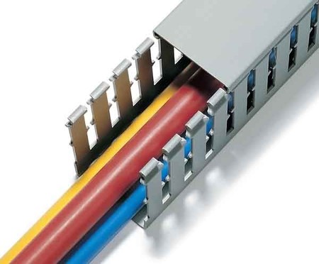 Slotted cable trunking system 18 mm 15 mm 181-10018