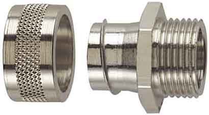 Screw connection for protective metallic hose 63 mm 54 166-31009