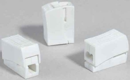 Terminal for luminaire Double conductor terminal 148-90023