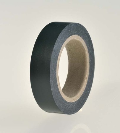 Adhesive tape 15 mm PVC Black 710-00104