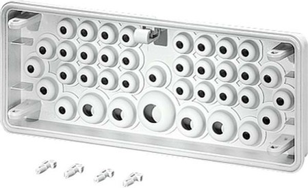 Gland plate for small distribution boards/switchgear cabinets  4