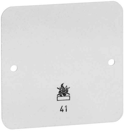 Base plate for flush mounted installation 3-fold 00585311