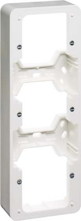 Surface mounted housing for flush mounted switching device  0019